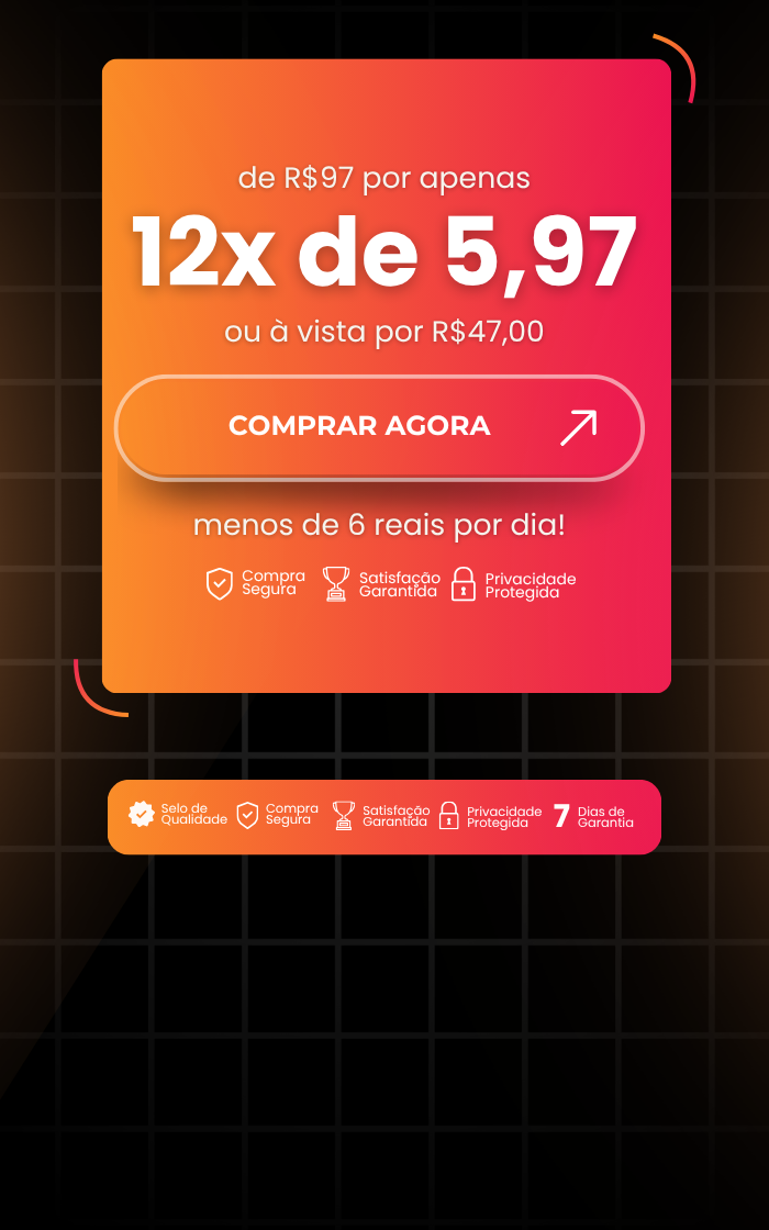 Dobra 5 da página de venda da Calculadora de Precificação para Barbearias